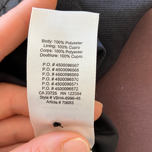 Aritzia Wilfred Ecoulement black jumpsuit Tie waist long sleeve size 10 V-neck - Picture 11 of 11